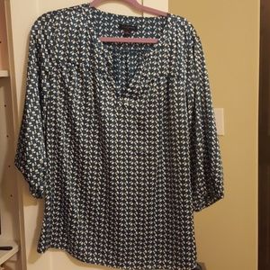 Blouse print top